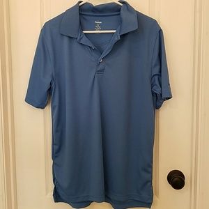 Blue Reebok Golf Polo